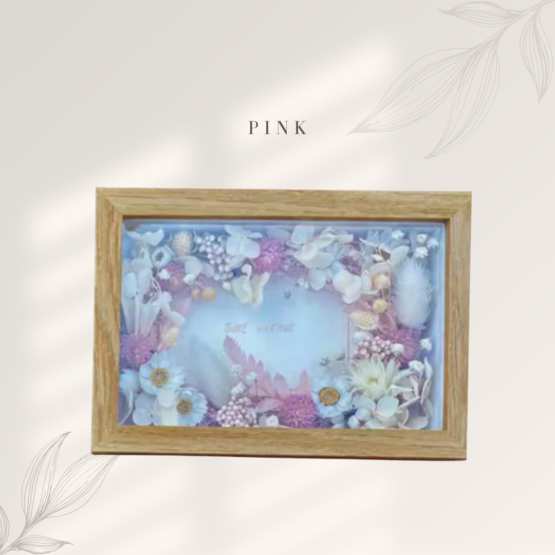 Wedding return gifts | Everlasting flower photo frames | Customized handmade gifts