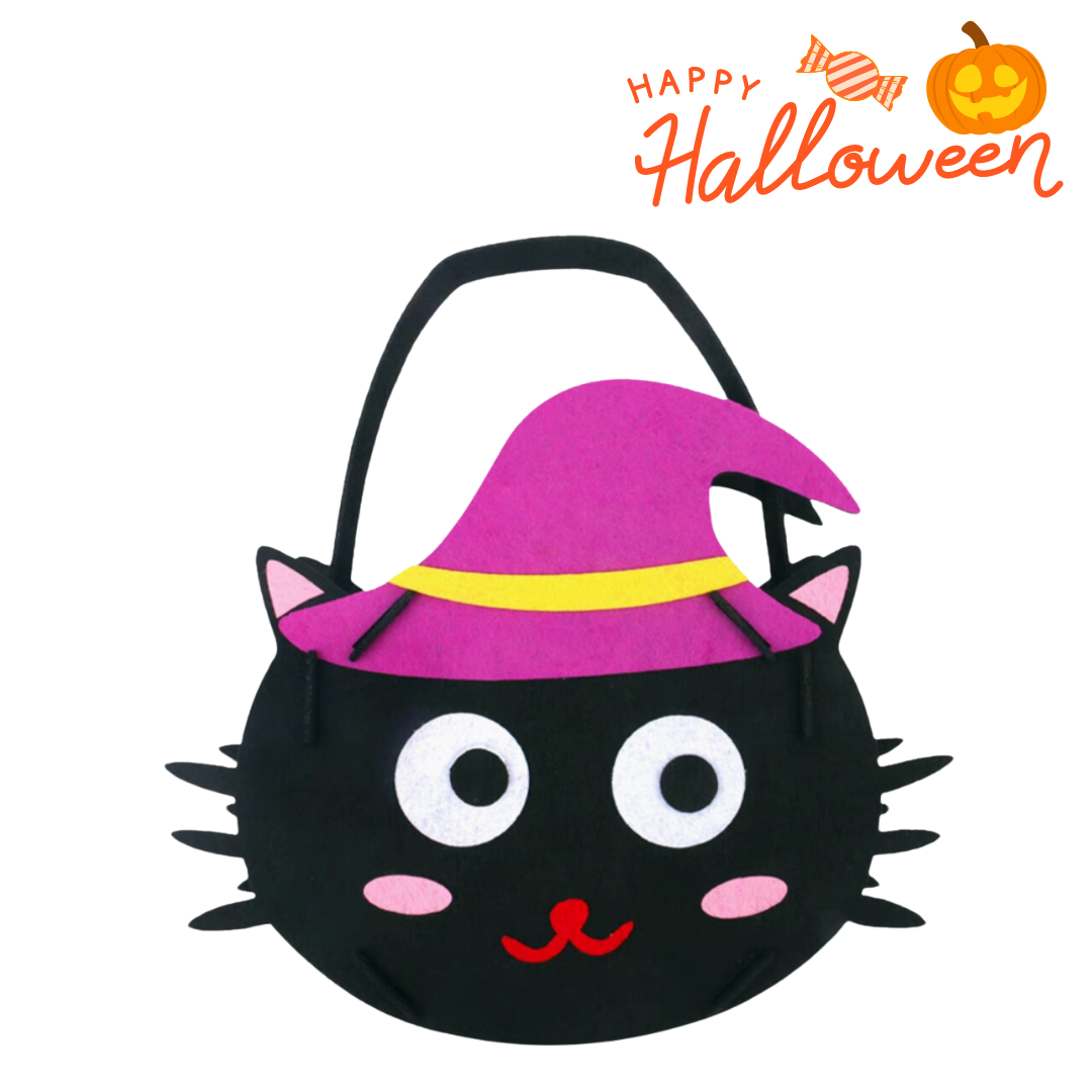 Halloween | Candy Bag Handbag DIY Material Kit | Children's Handicraft