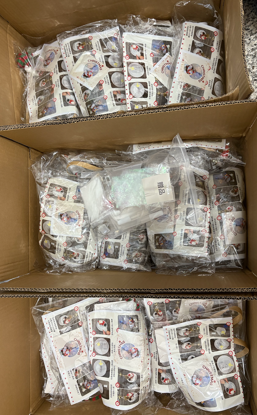 聖誕膠波小夜燈DIY材料包|可做10個