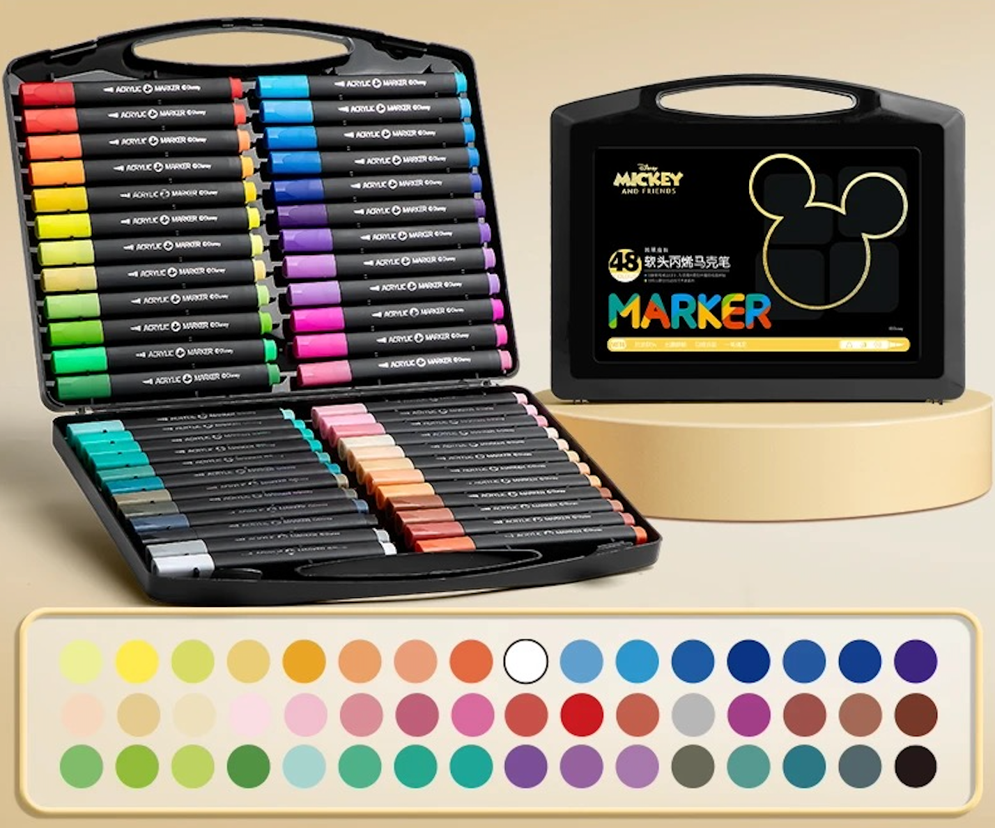 Preserved Flower Epoxy Keychain DIY Set