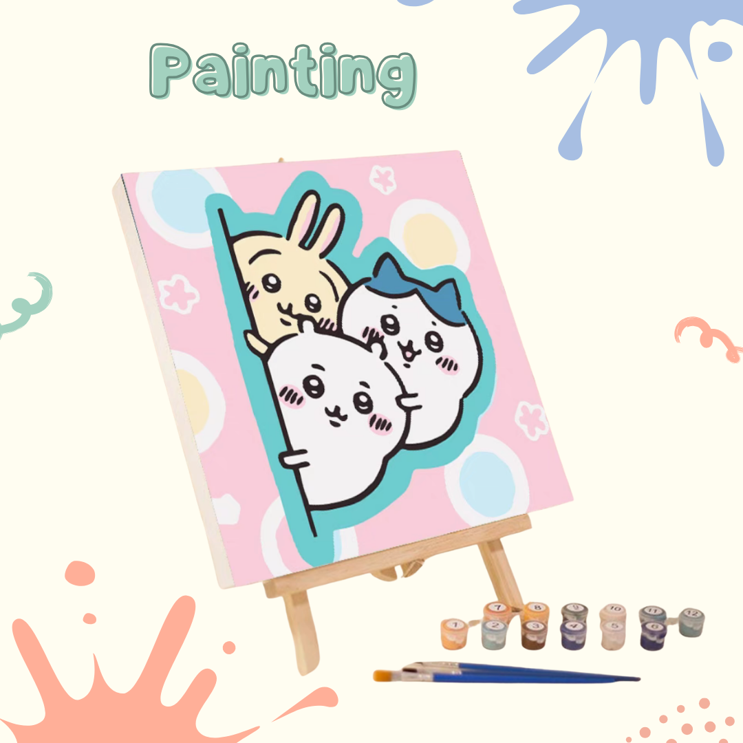 Beach Shell Painting DIY Material Kit | Purple