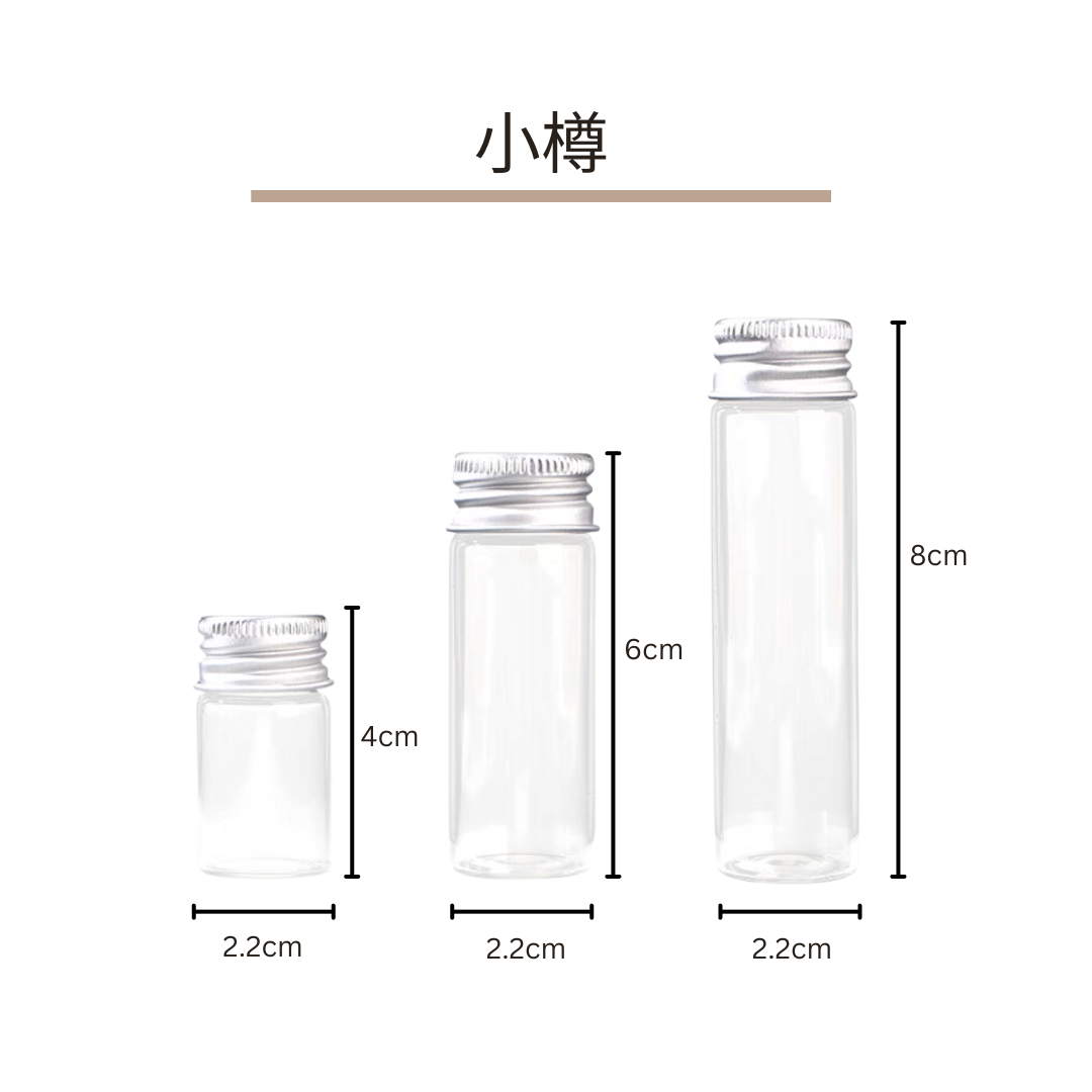 Small plastic bottle