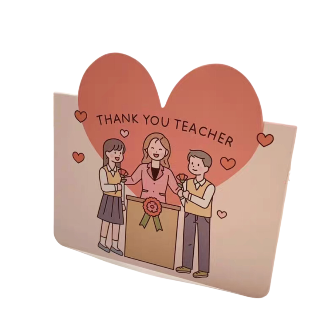 感謝老師卡 敬師日Thank you Teacher/Happy Teacher Day(一套10張)