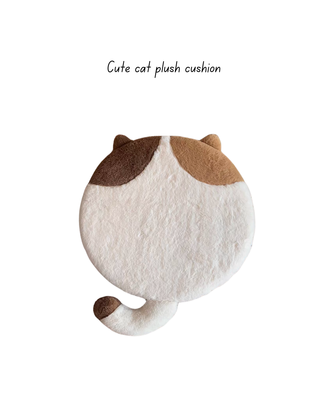 Cute cat plush cushion |HomeHato