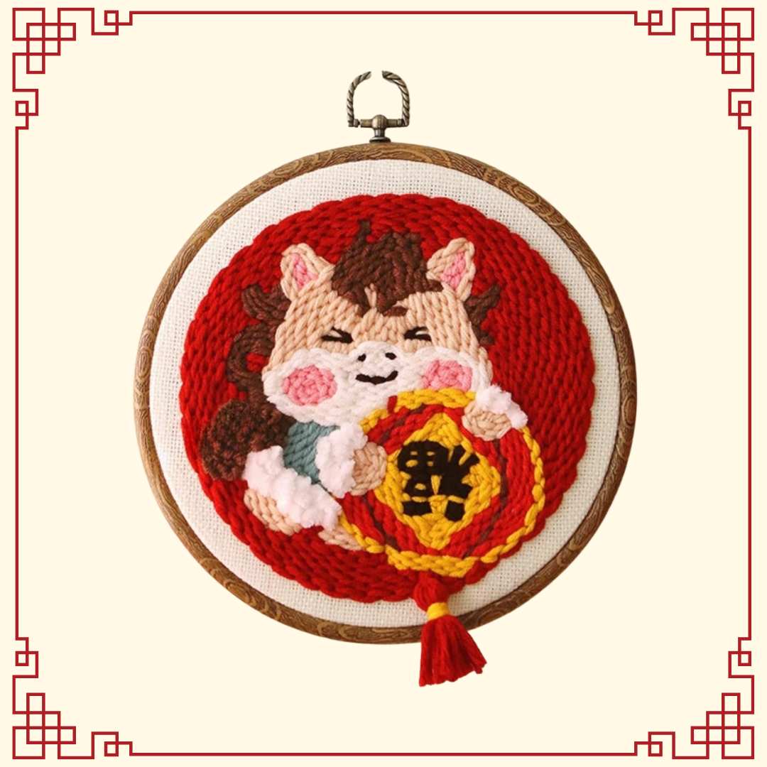 Poke Embroidery 🧵 Material Pack | Dr. Pork Chop