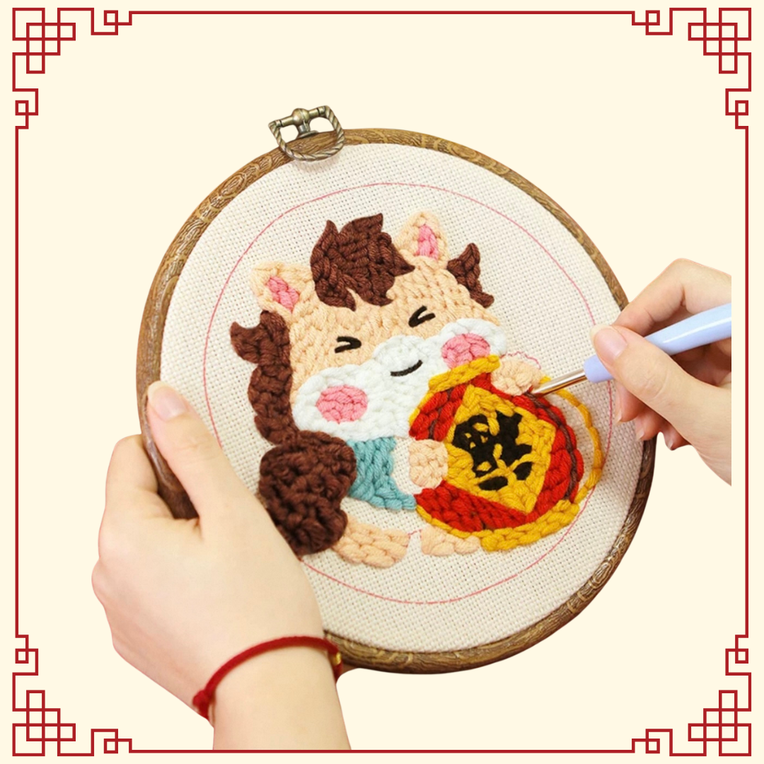 Poke Embroidery 🧵 Material Pack | Dr. Pork Chop