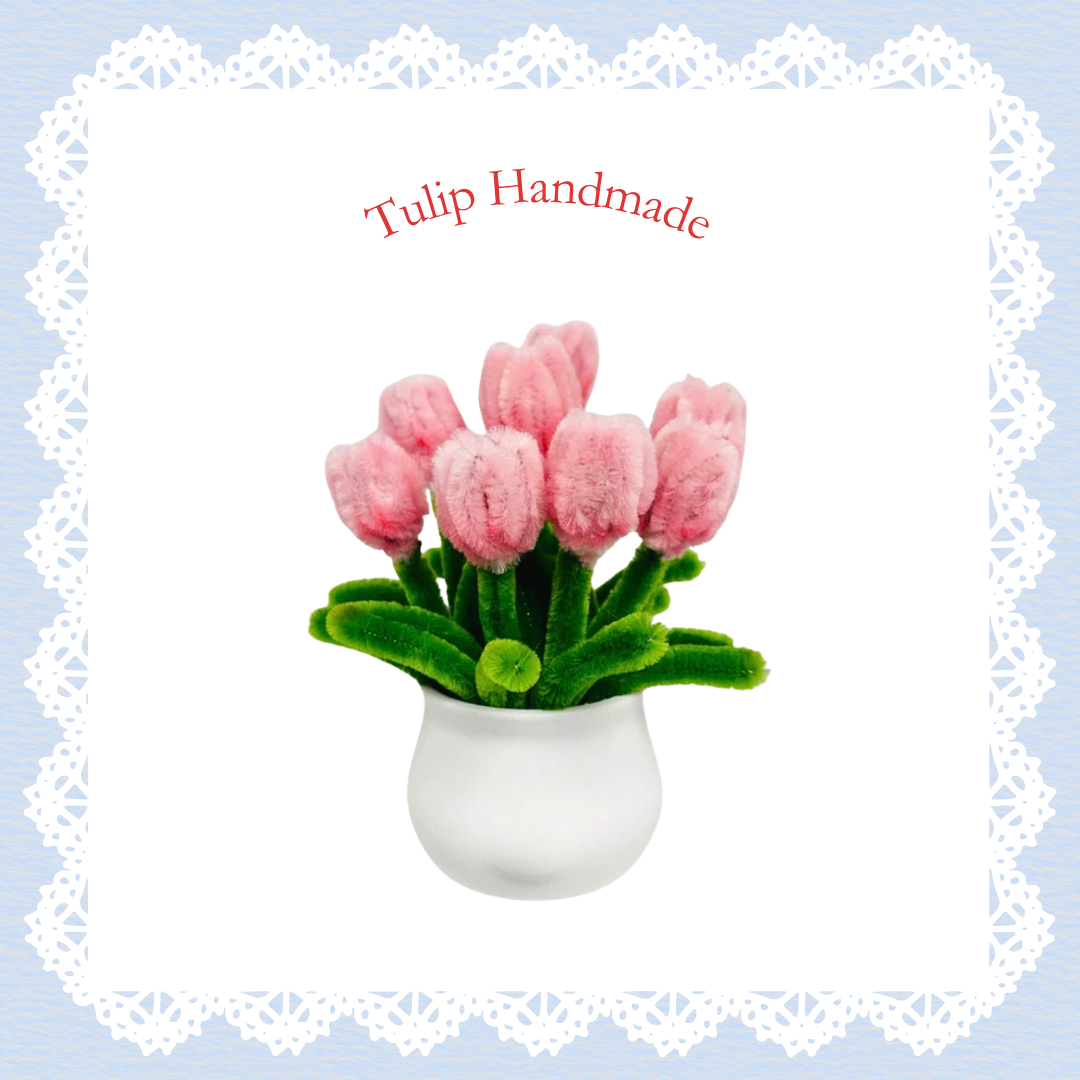 New Year Twister|DIY Material Pack|Small Orange Potted Plant