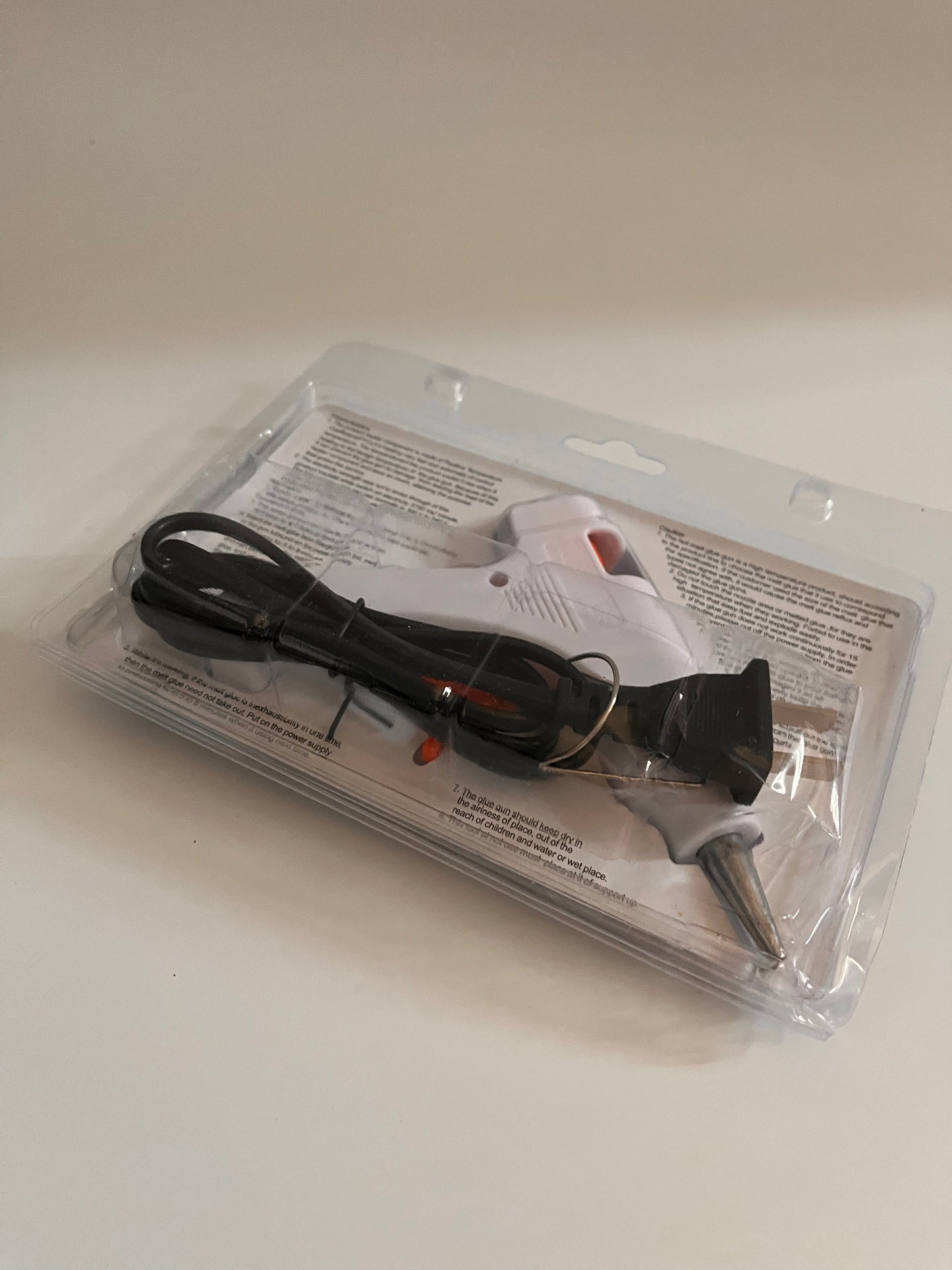 Ready-made DIY accessories | Hot melt glue gun (small) (with 10 glue sticks)