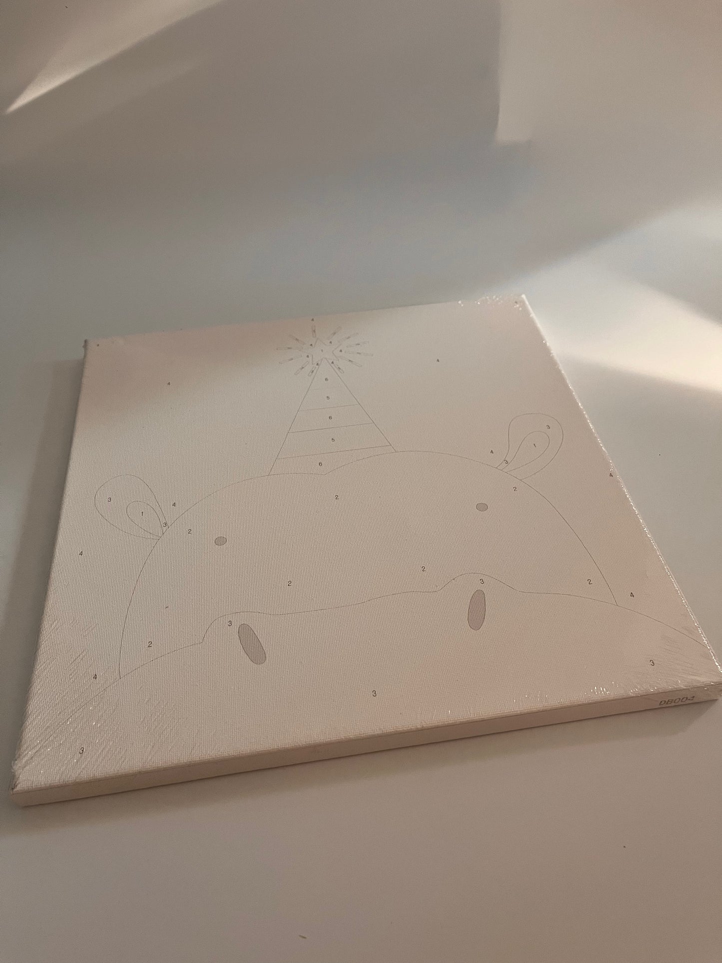 Spot digital painting hippopotamus