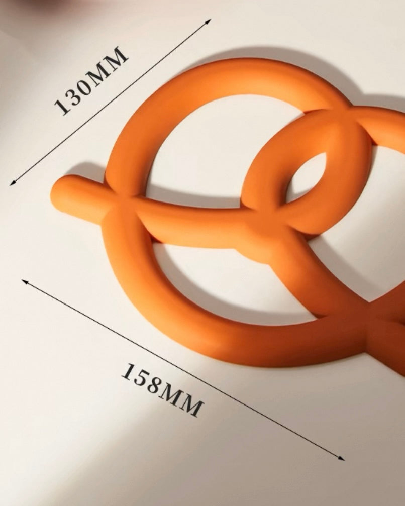 4Pcs/set Nordic Silicone Placemats Set - Heatproof & Non-Slip |HomeHato