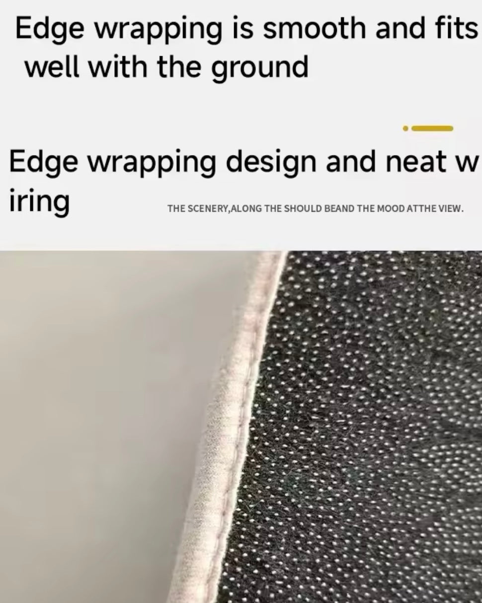 Cartoon Cat Rug | Soft Cashmere Floor Mat for Living Room, Bedroom & Kids' Room |HomeHato