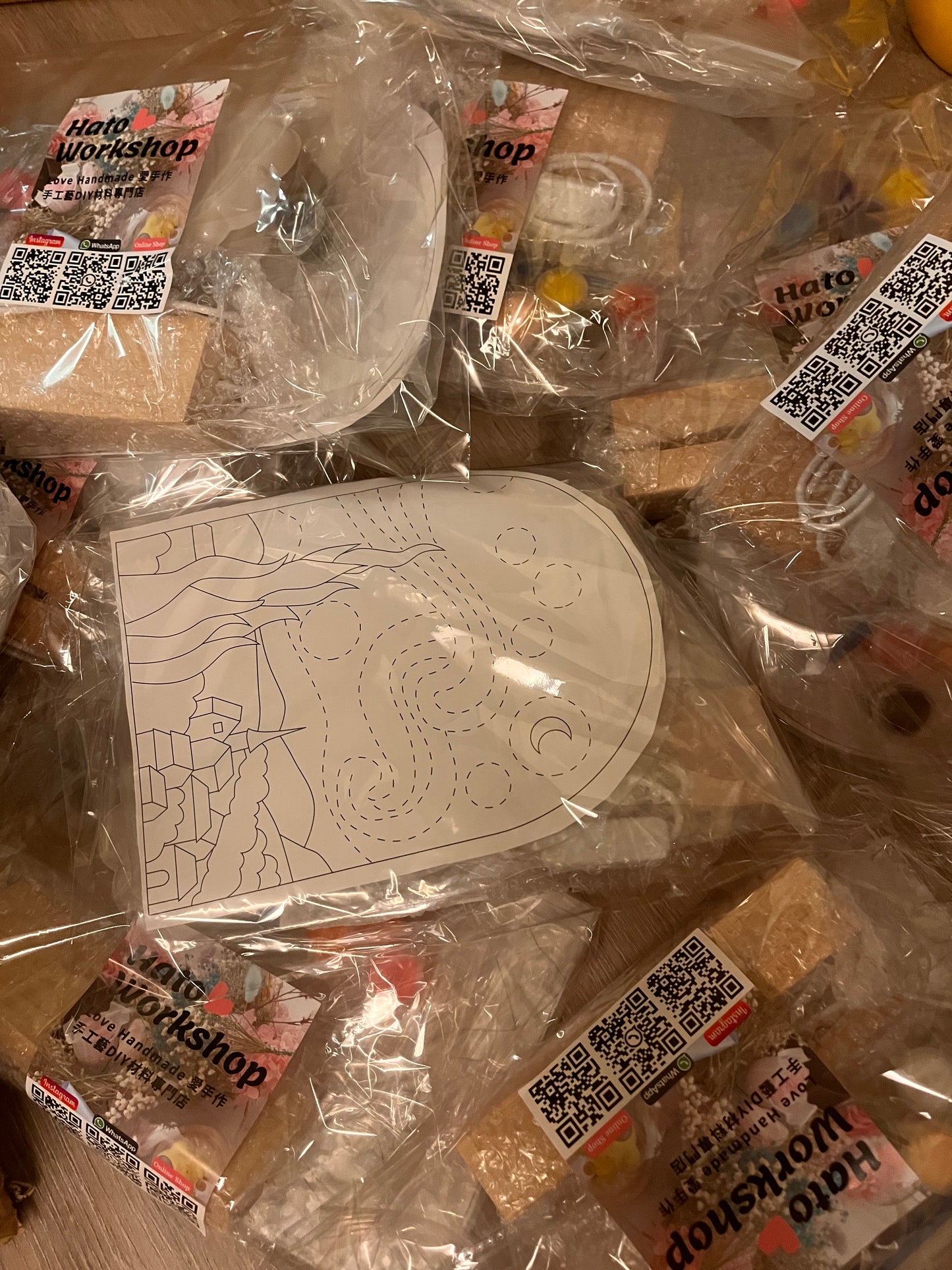 Plastic night light | Starry night light