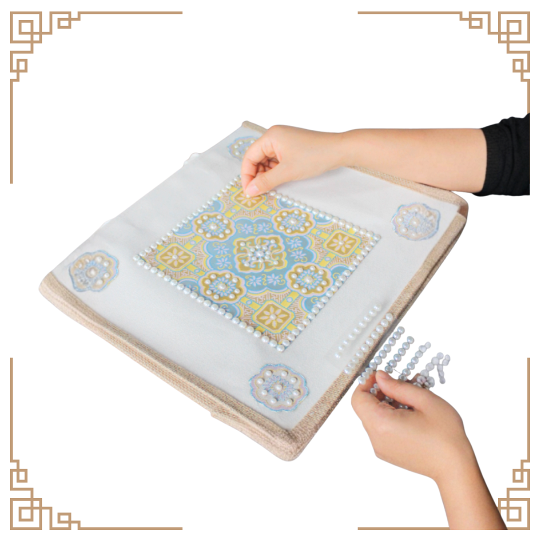 宋錦古風手提袋|方形袋|A款