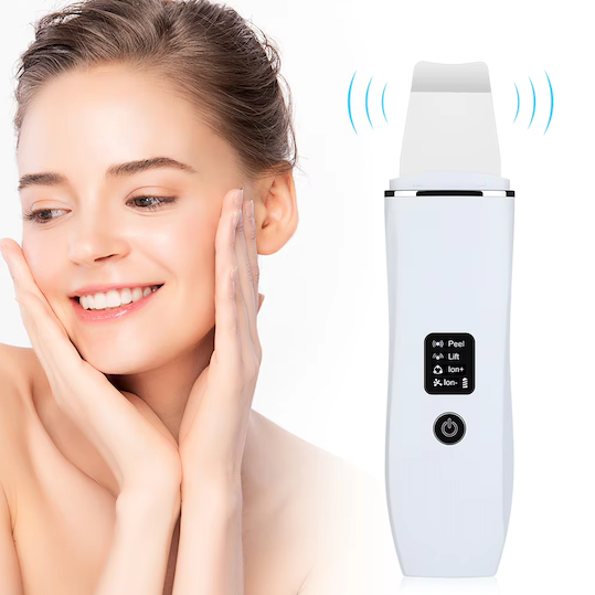 Ultrasonic Skin Scrubber | Blackhead & Pore Deep Cleanser Tool |HomeHato