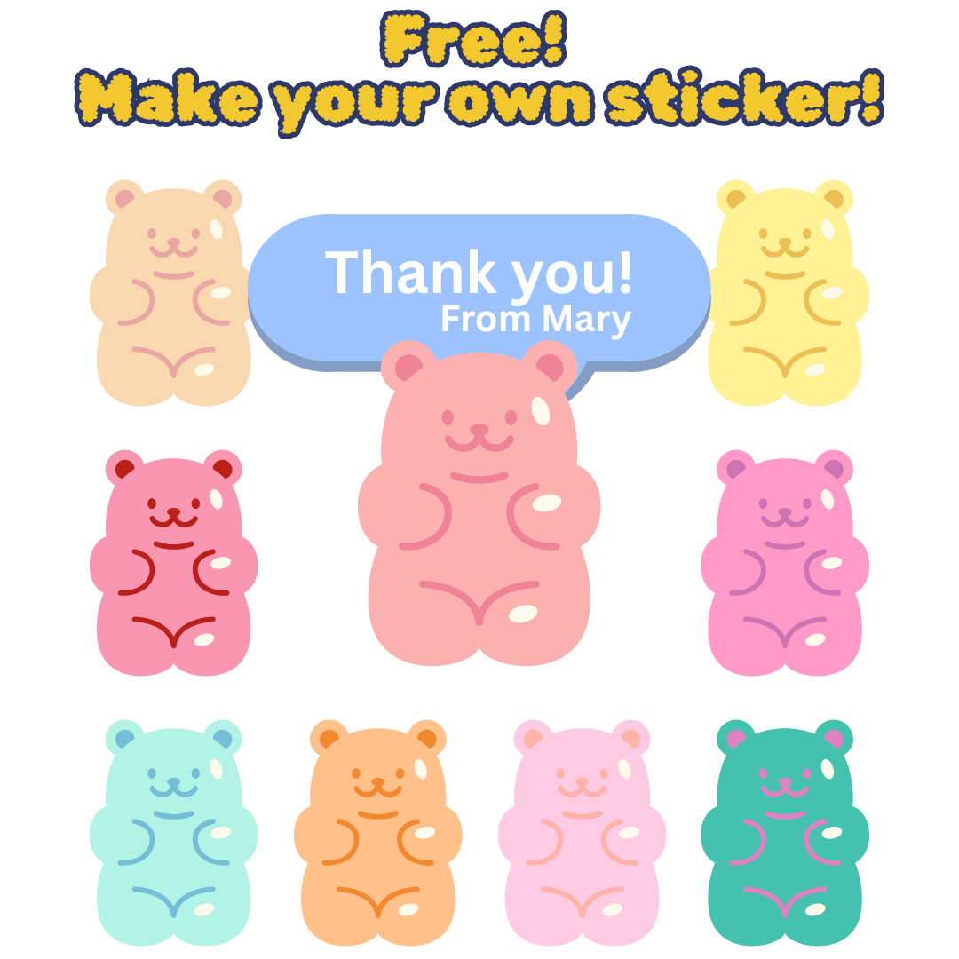 🎉 Free Custom Stickers Giveaway! 🎉 – Hato Workshop