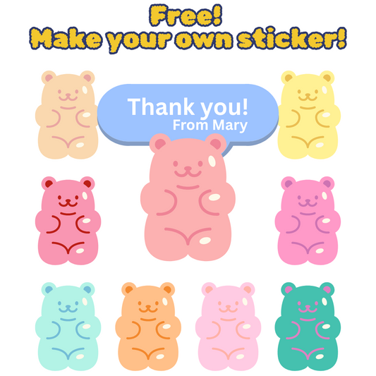 🎉 Free Custom Stickers Giveaway! 🎉