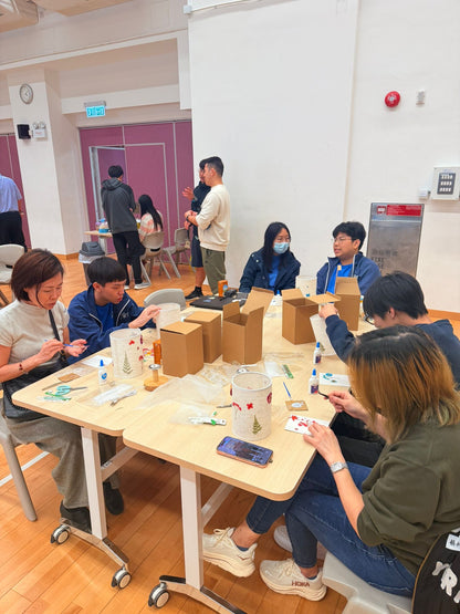 過往工作坊|復古壓花小夜燈工作坊