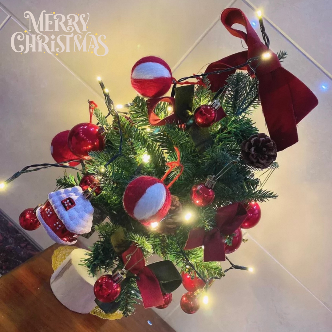 DIY Christmas tree | Decorate the Christmas tree | Snow