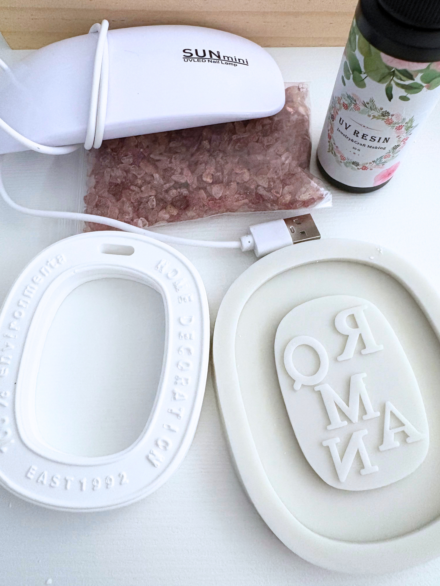 Night Light Preserved Flower Glass Ball Workshop