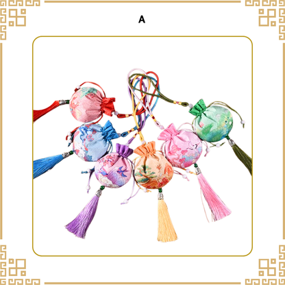 [防流感]中草藥香包DIY材料包|香包款式(A山水景色)|可做25個香包