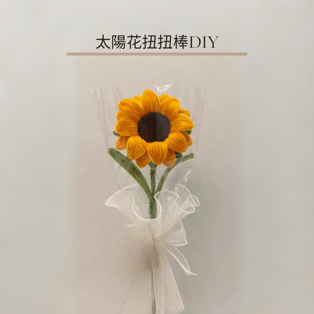 扭扭棒|太陽花