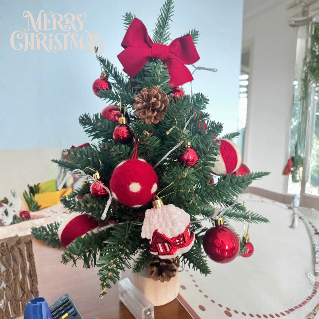 DIY Christmas tree | Decorate the Christmas tree | Snow