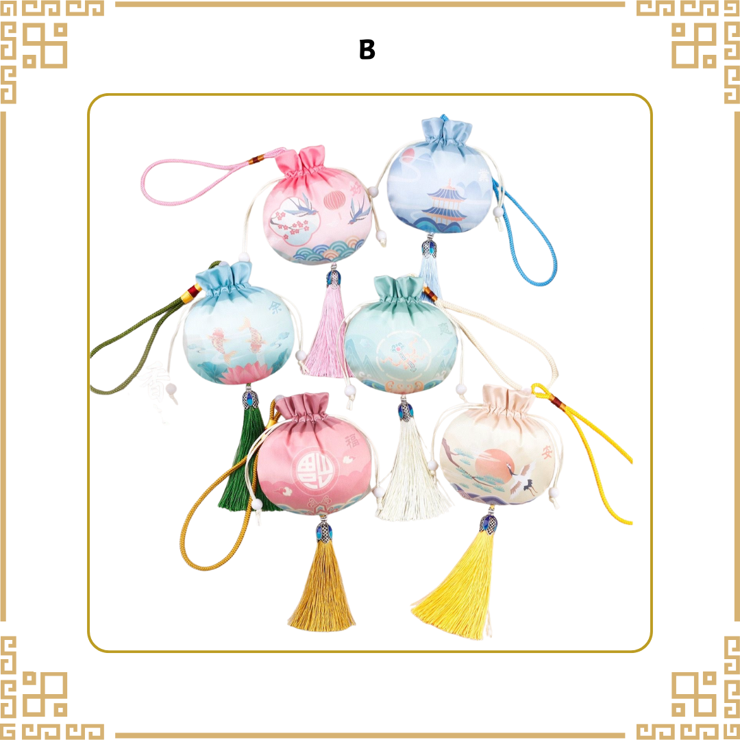 [防流感]中草藥香包DIY材料包|香包款式(B中華)|可做25個香包