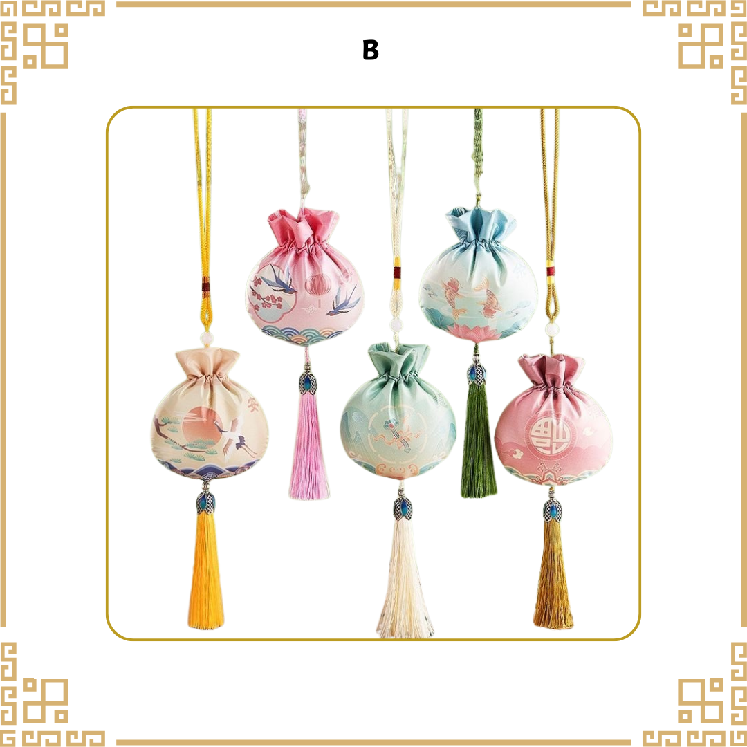 [防流感]中草藥香包DIY材料包|香包款式(B中華)|可做25個香包