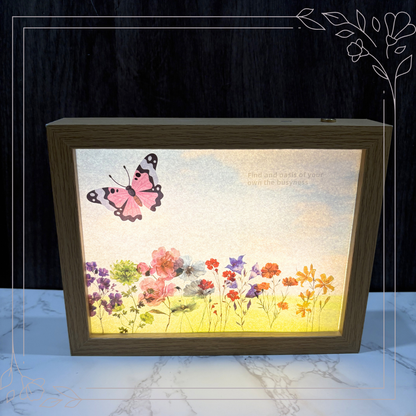 菲林紙相框小夜燈|壓花/貼紙款 工作坊