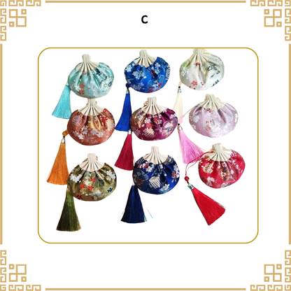 [防流感]中草藥香包DIY材料包|香包款式(C宮廷)|可做20個香包