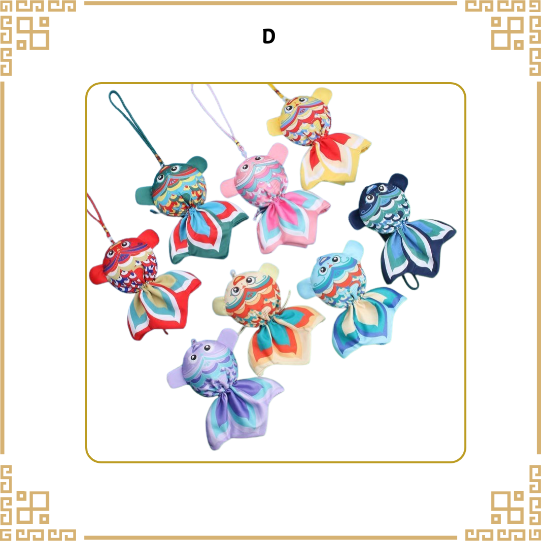 [防流感]中草藥香包DIY材料包|香包款式(D錦鯉)|可做25個香包