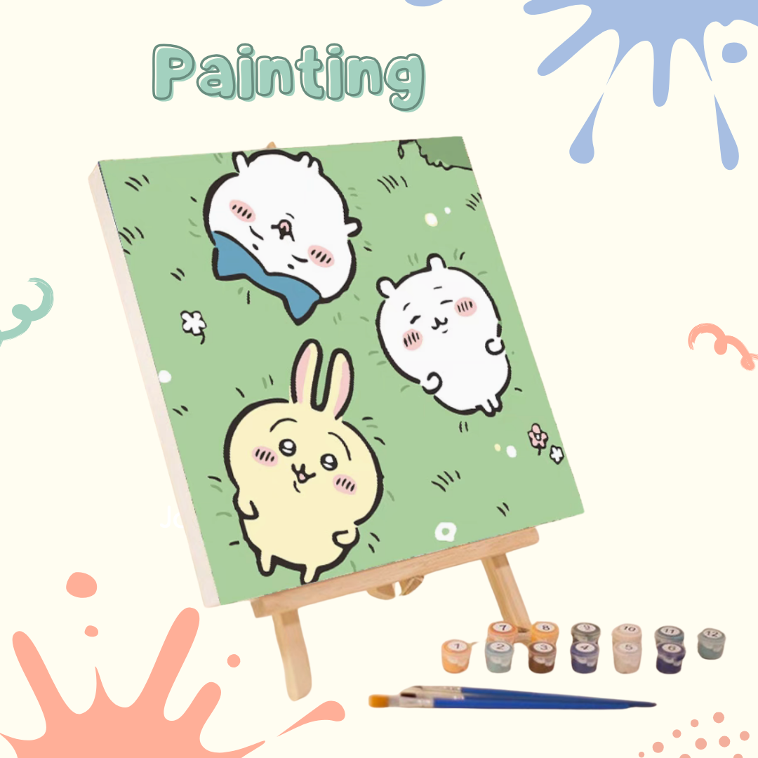 Beach Shell Painting DIY Material Kit | Purple