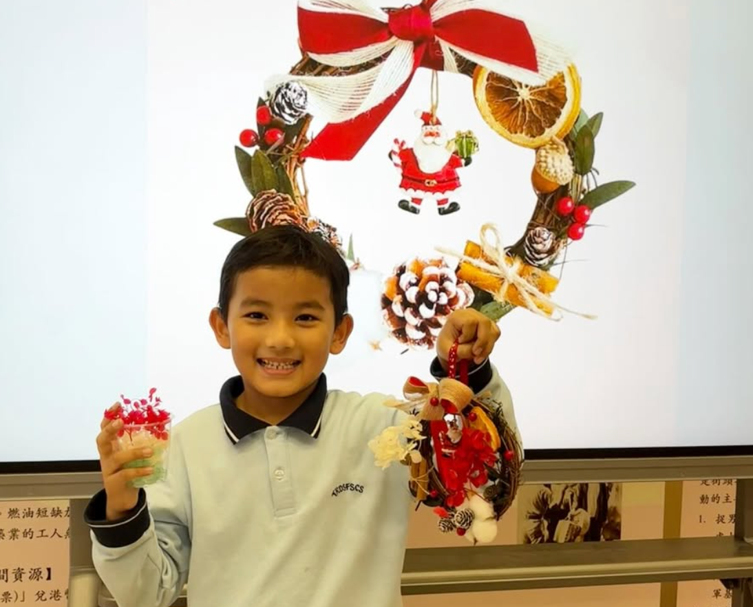 過往工作坊|親子同心，編織溫暖聖誕！Handmade Christmas Wreath
