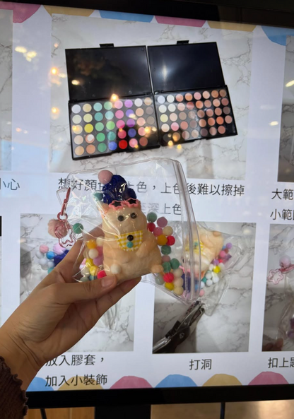 [工作坊教學套裝|材料+PPT流程全包] 貓貓捏捏膠掛飾工作坊|商場學校企業通用