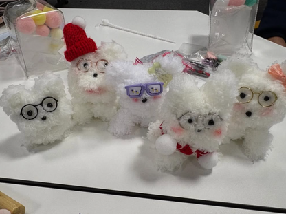 扭扭棒小狗毛絨小公仔DIY工作坊