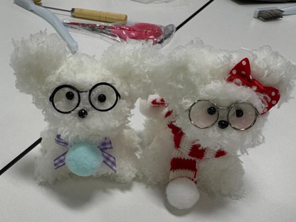 扭扭棒小狗毛絨小公仔DIY工作坊