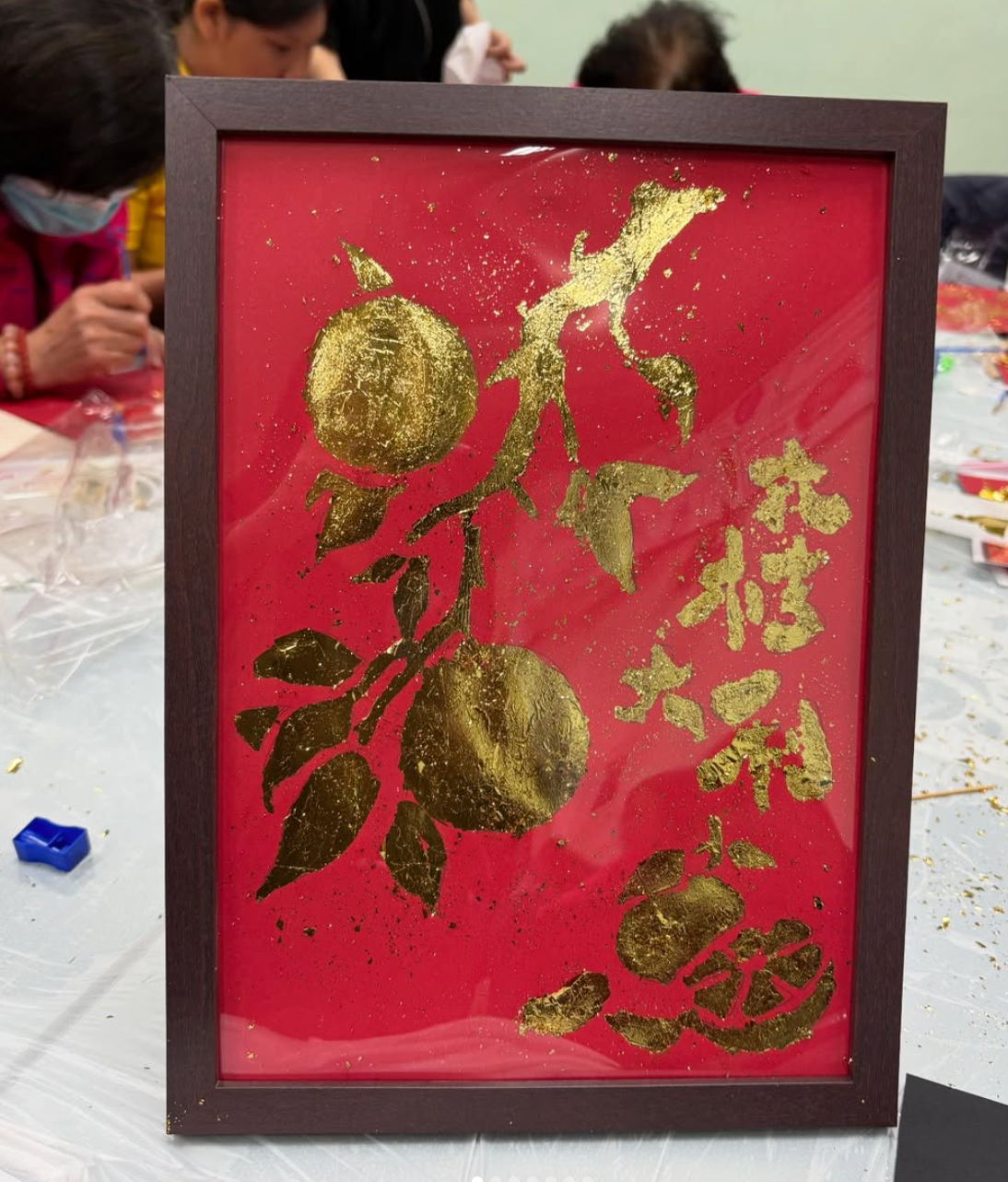 過往工作坊|新年金箔畫工作坊