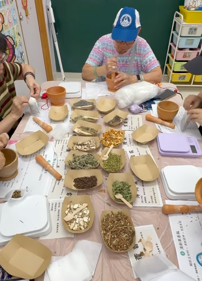 過往工作坊|中藥草本香包驅蚊工作坊
