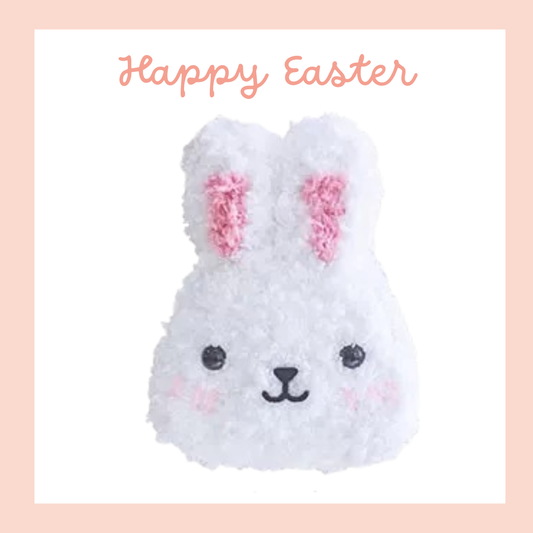 戳戳繡材料包|復活節|小兔|白兔