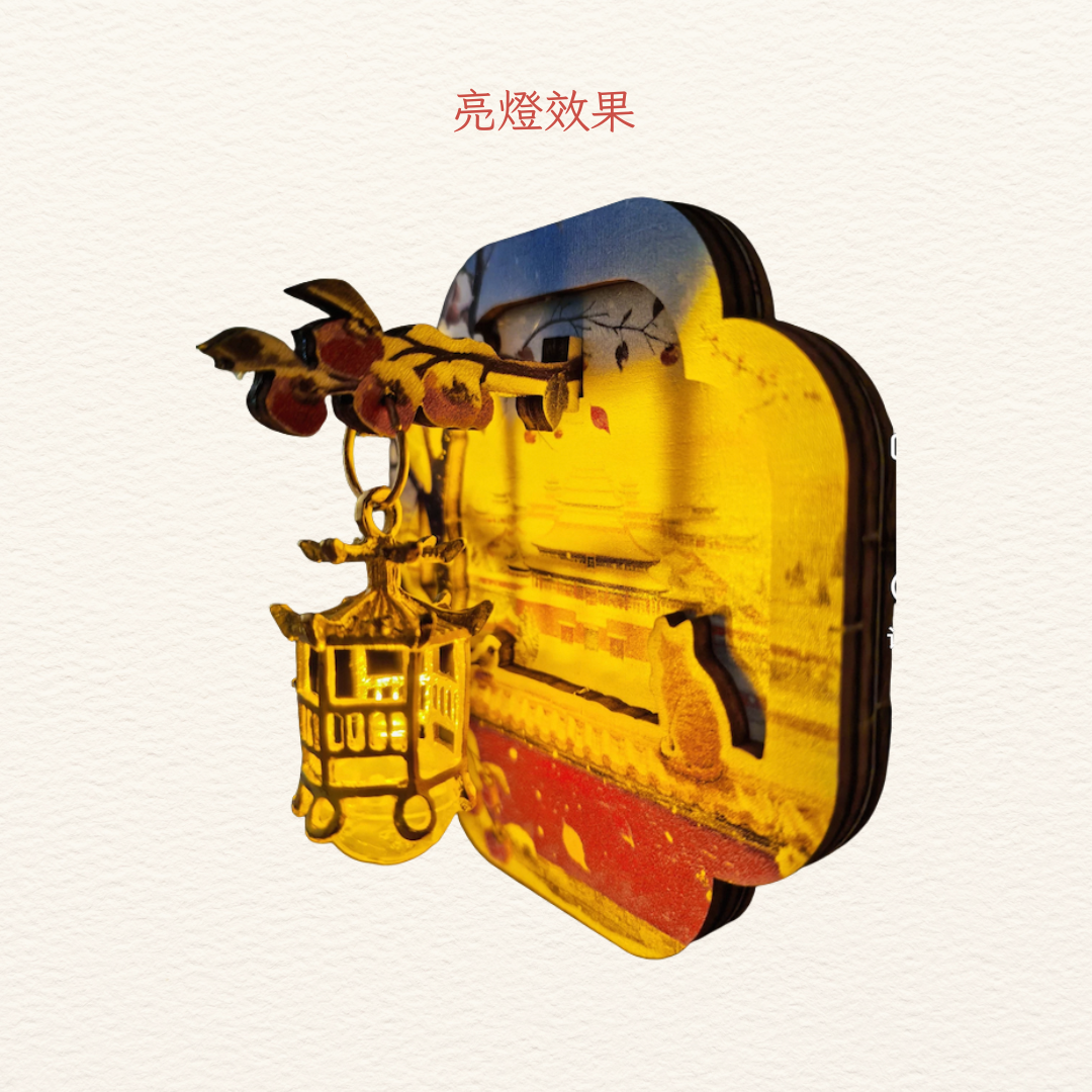 中華文化磁石貼DIY|小貓古蹟