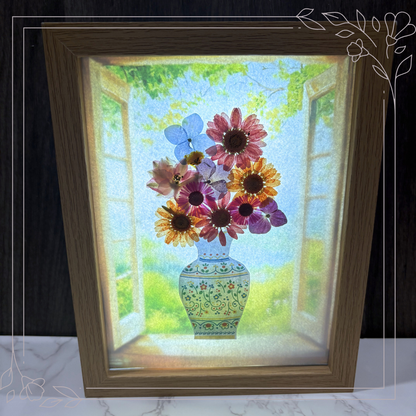 菲林紙相框小夜燈|壓花/貼紙款 工作坊