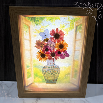 菲林紙相框小夜燈|壓花/貼紙款 工作坊