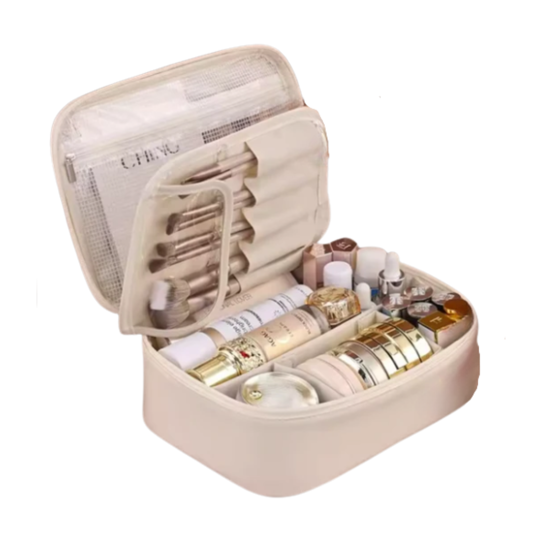 Luxury Women's Cosmetic Bag | Large Capacity Travel Organizer |HomeHato