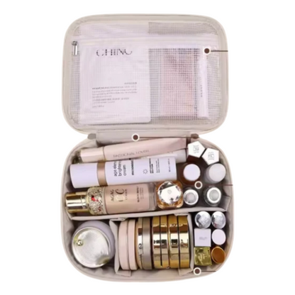 Luxury Women's Cosmetic Bag | Large Capacity Travel Organizer |HomeHato