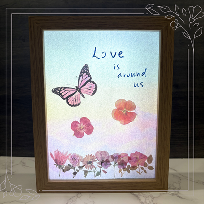 菲林紙相框小夜燈|壓花/貼紙款 工作坊