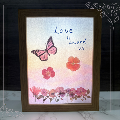 菲林紙相框小夜燈|壓花/貼紙款 工作坊