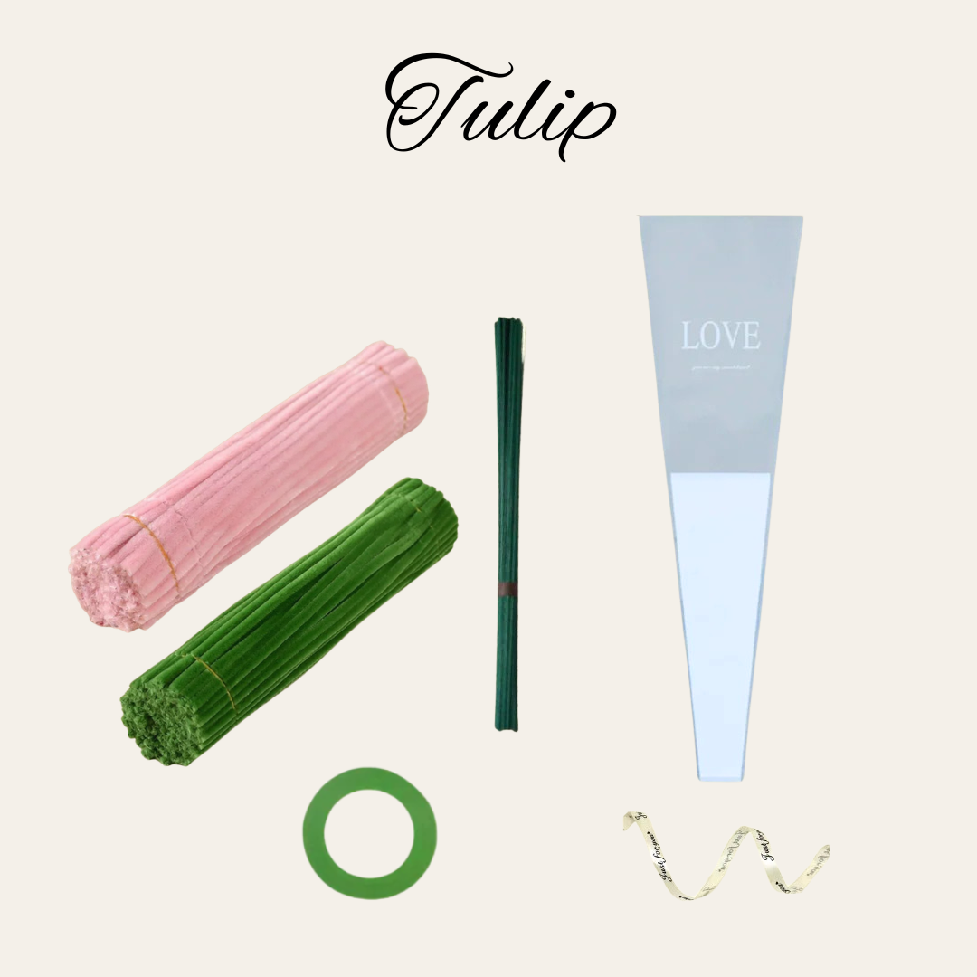 New Year Twister|DIY Material Pack|Small Orange Potted Plant