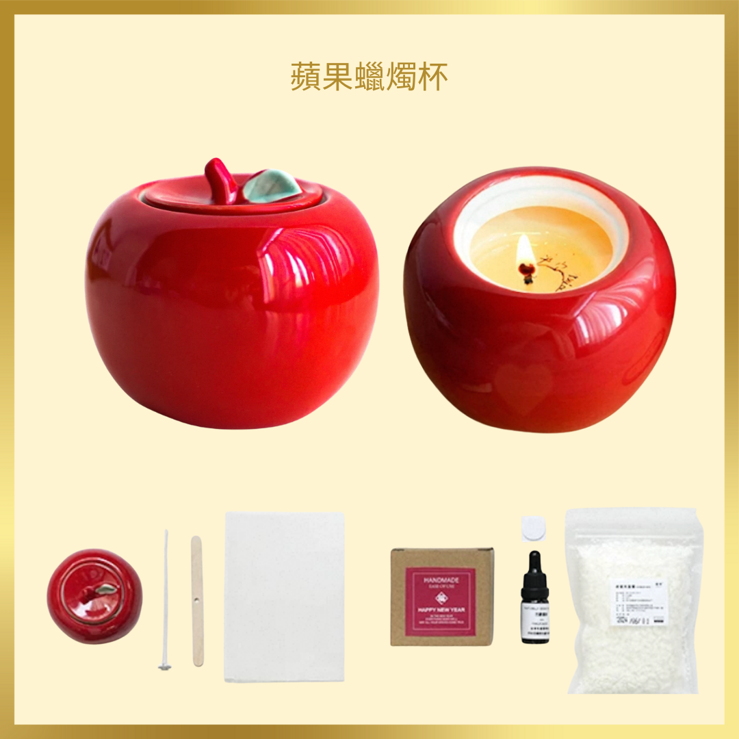 Handmade DIY material package | Handmade floral fragrance dried flower glass candle DIY material package | white candle | yellow