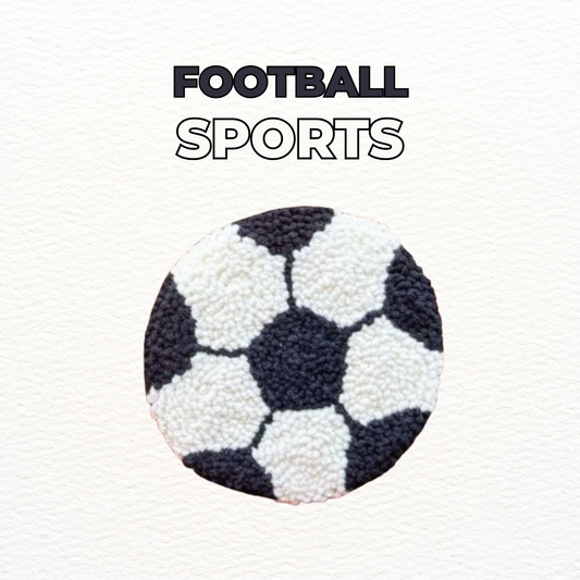 戳戳繡材料包|簡單款|小足球