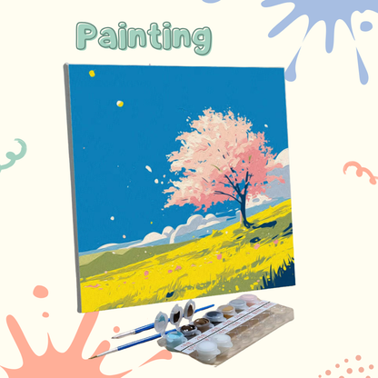 Beach Shell Painting DIY Material Kit | Purple